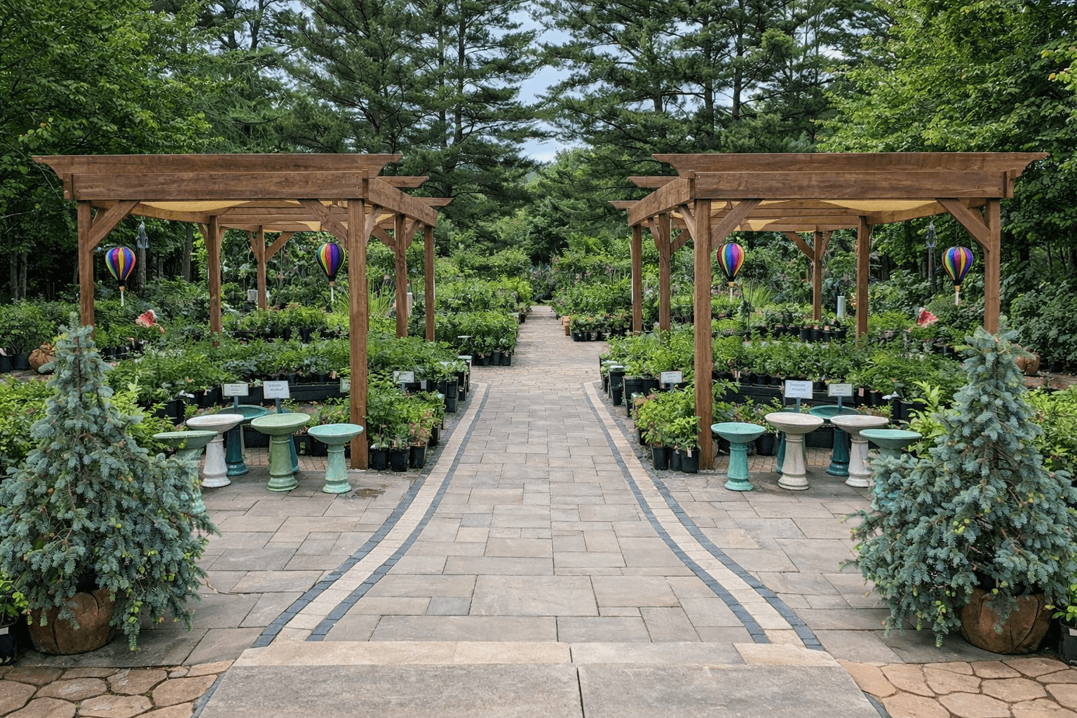 Custom Cedar Pergola in Wisconsin Dells, WI